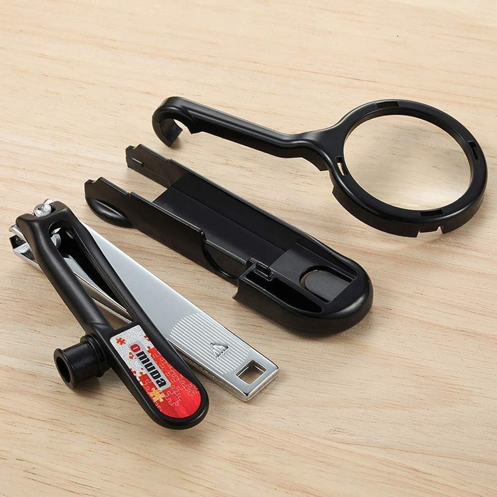 CLEARCLIP - Set 2 Tagliaunghie con Lente di Ingrandimento