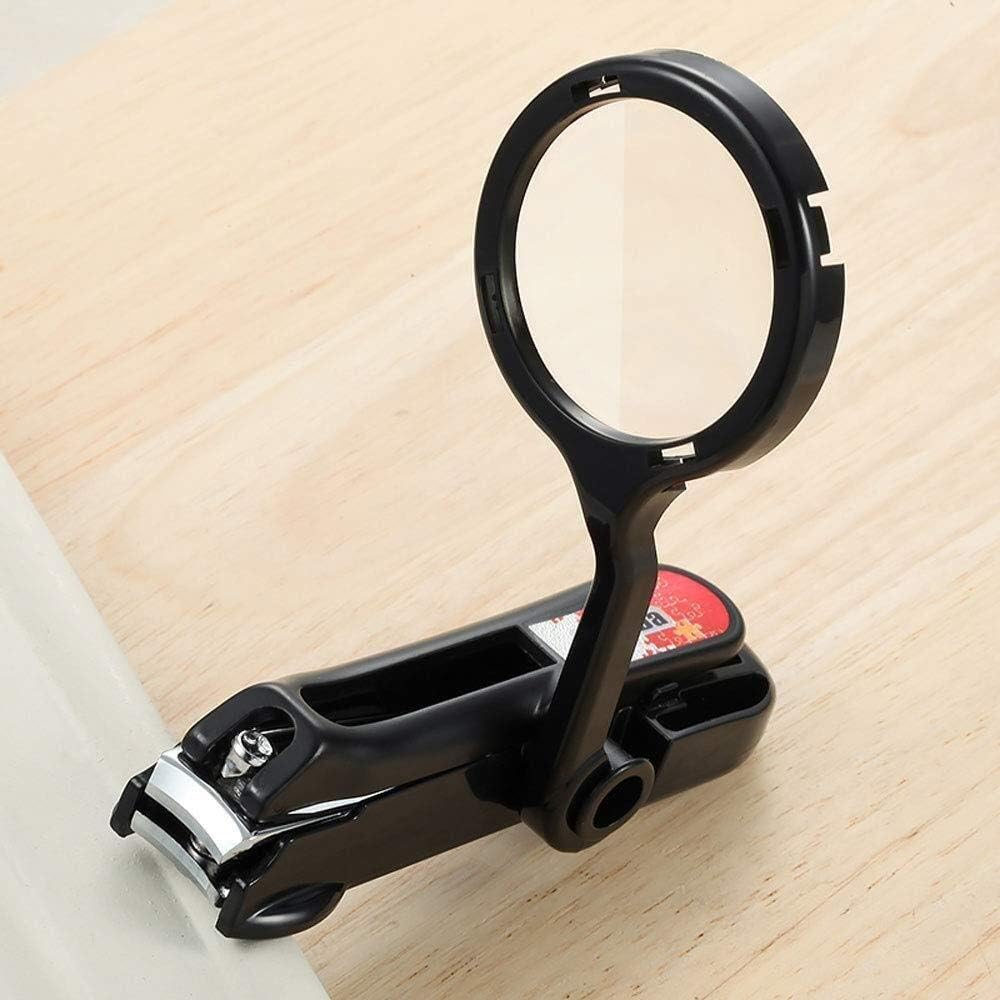 CLEARCLIP - Set 2 Tagliaunghie con Lente di Ingrandimento