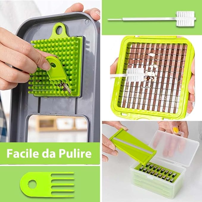 EASYCUT - La Tagliaverdure multifunzionale 22-in-1