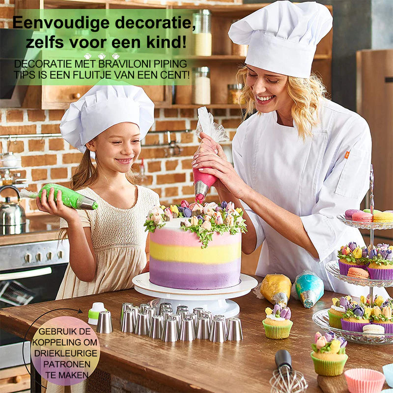 CAKE PRO - Set Pasticceria per decorazioni incredibili