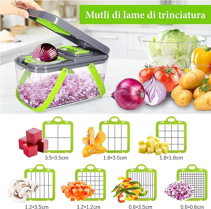 EASYCUT - La Tagliaverdure multifunzionale 22-in-1