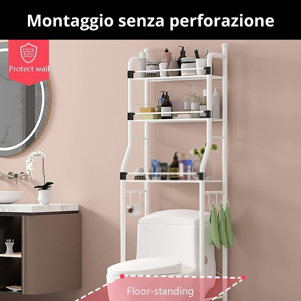 RORY - Scaffalatura Organizzatrice per bagno