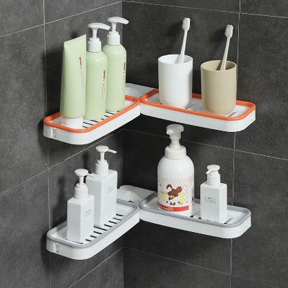 DOUBLE SHELF - DOPPIA MENSOLA DA BAGNO (SENZA FORI)