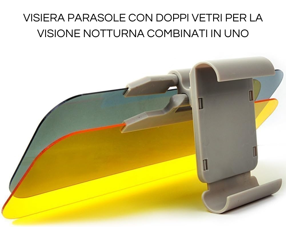 COVERSUN - Prolunga Parasole per Auto Antiriflesso per Giorno e notte