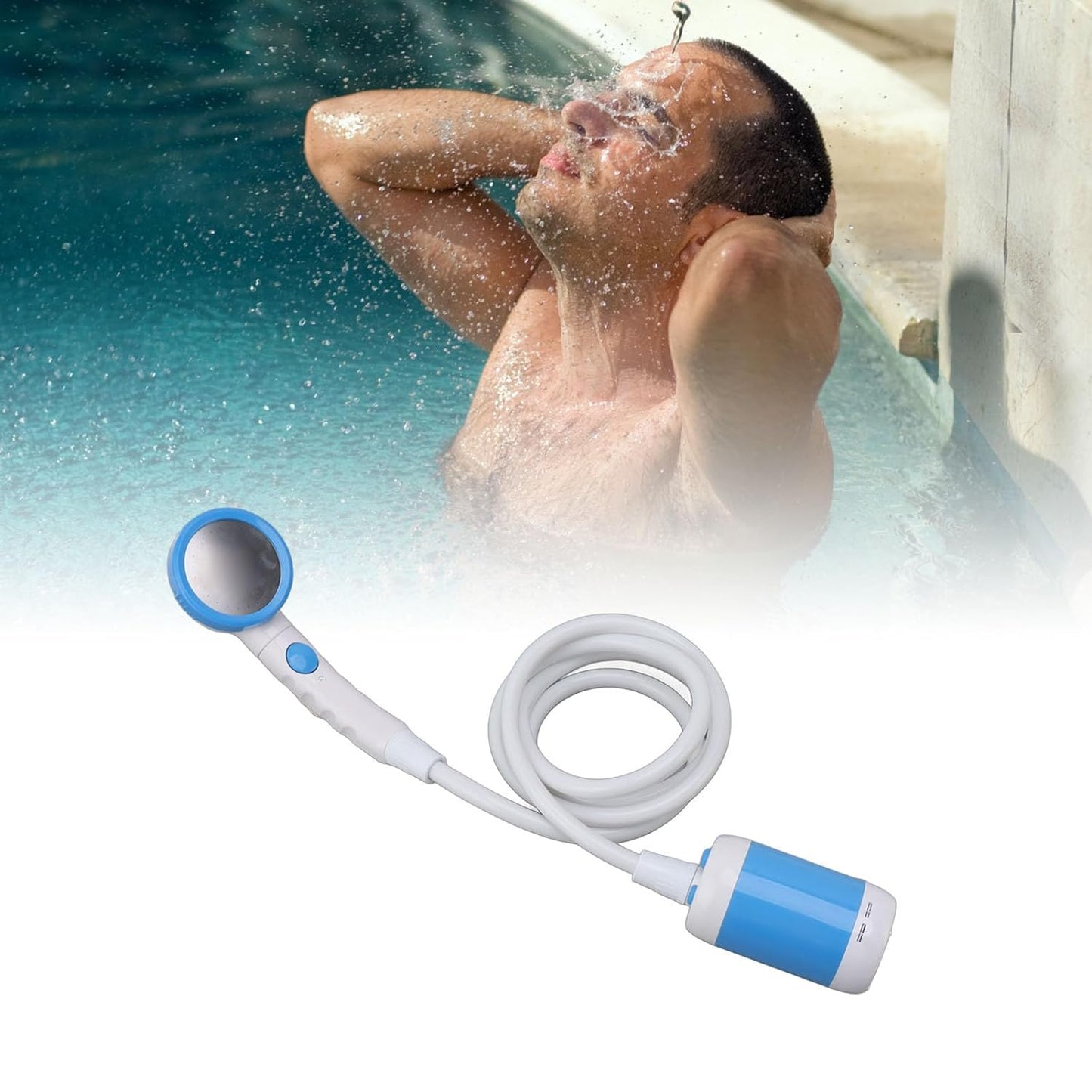 HANDSHOWER - Doccia portatile staccabile ed impermeabile