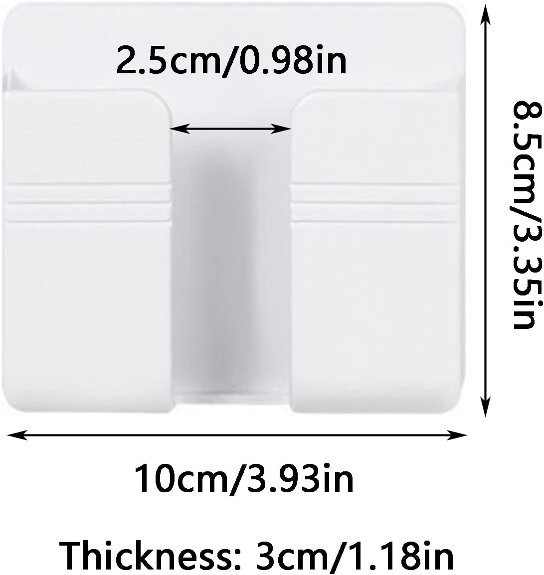 HOOKY - Set 4 Porta cellulare Adesivo Multifunzionale per Smartphone