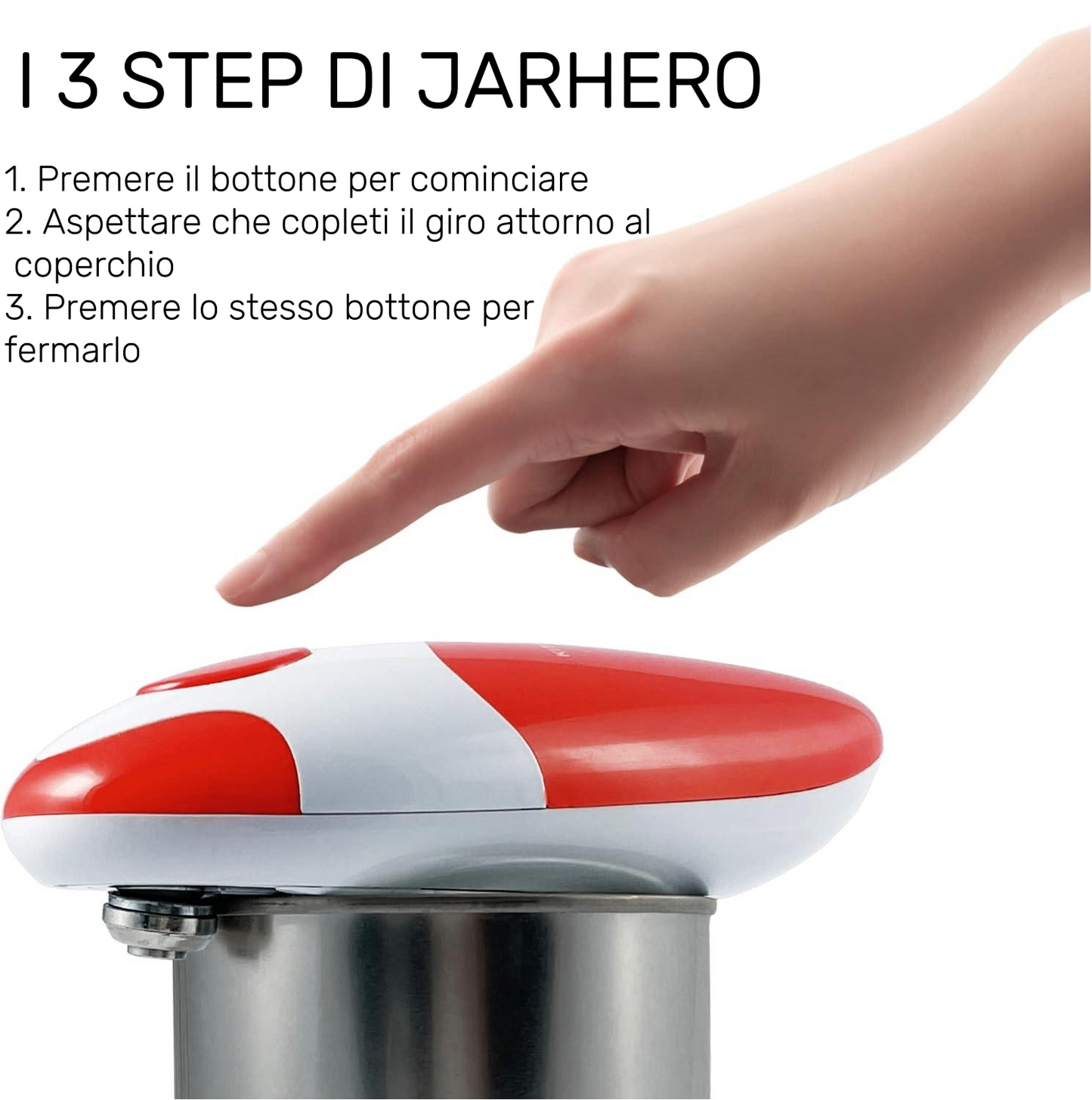 JARHERO - Apri Barattoli Automatico