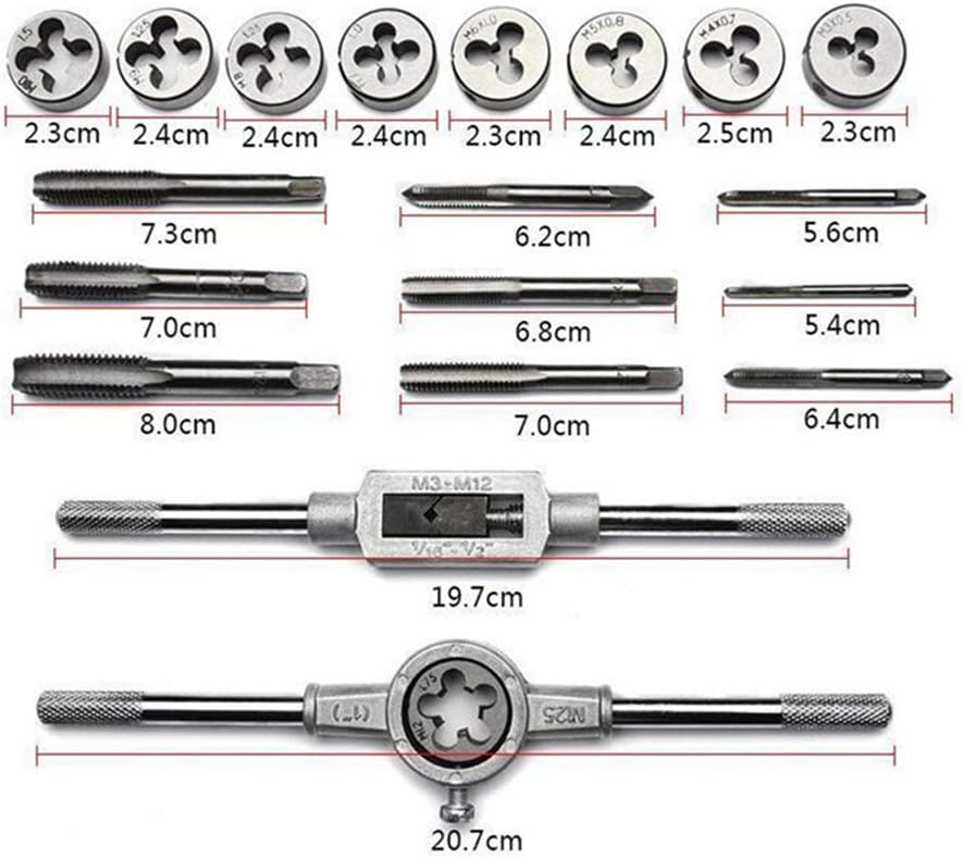 PROLINE - Set Completo da 20 Pezzi per la Filettatura