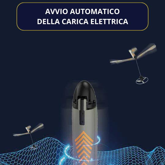 ROCKET - Giocattolo per Bambini Razzo Volante Elettrico