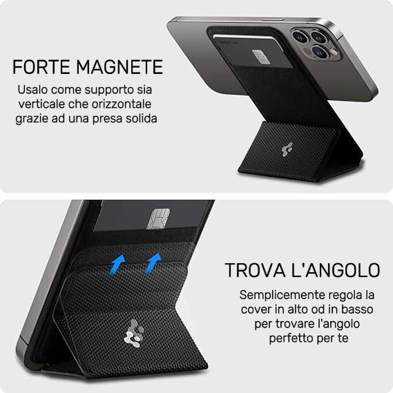 SMARTFOLD - Cover Magnetica Pieghevole e Porta Carte