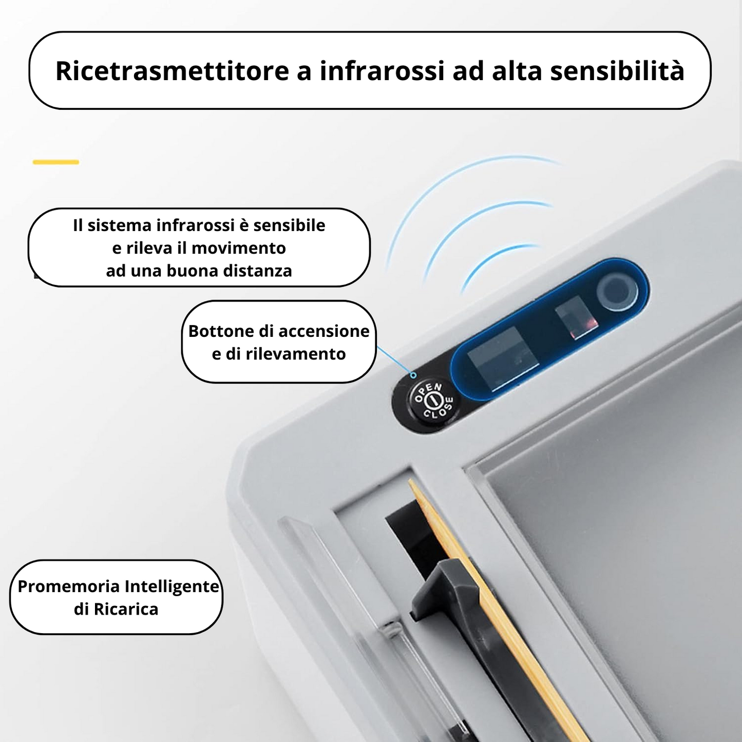 TOOTHUP - Porta Stuzzicadenti Elettrico Intelligente