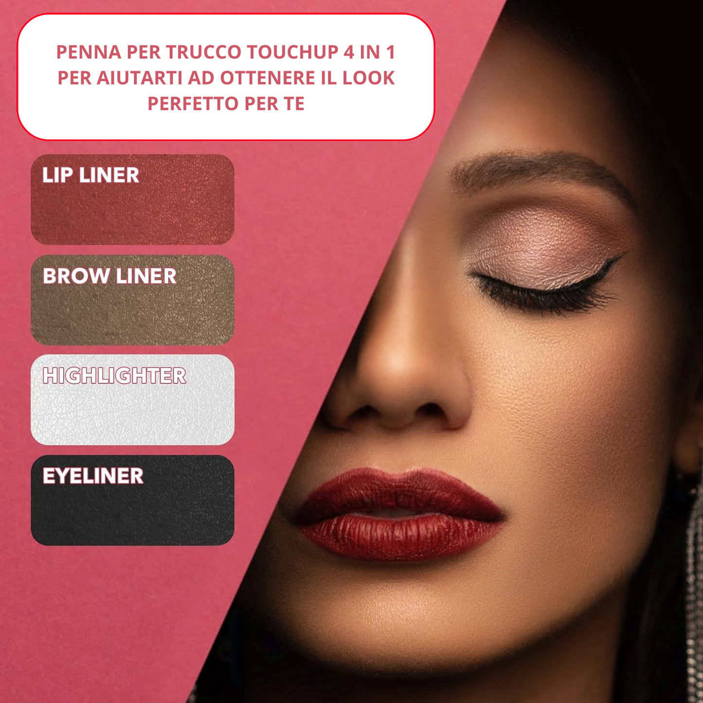 TOUCHUP - Penna Trucco Multi-Funzione per un Look Naturale