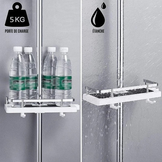 ACQUA SHELF - MENSOLA DA DOCCIA SENZA FORI