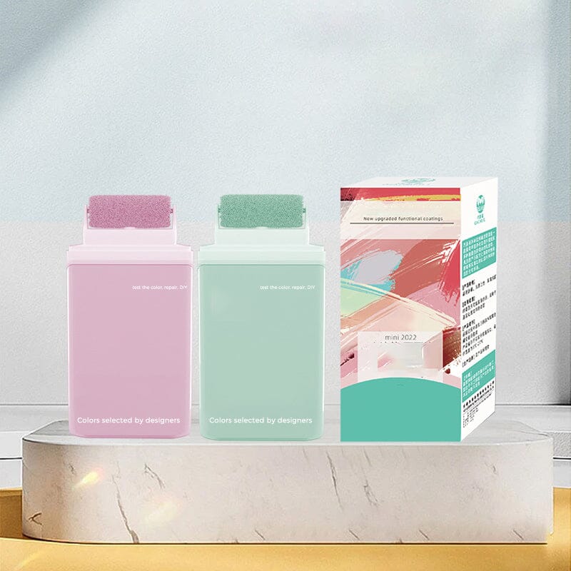 WallRevive - 2 Rulli portatili per Ritocco Murale 100ml