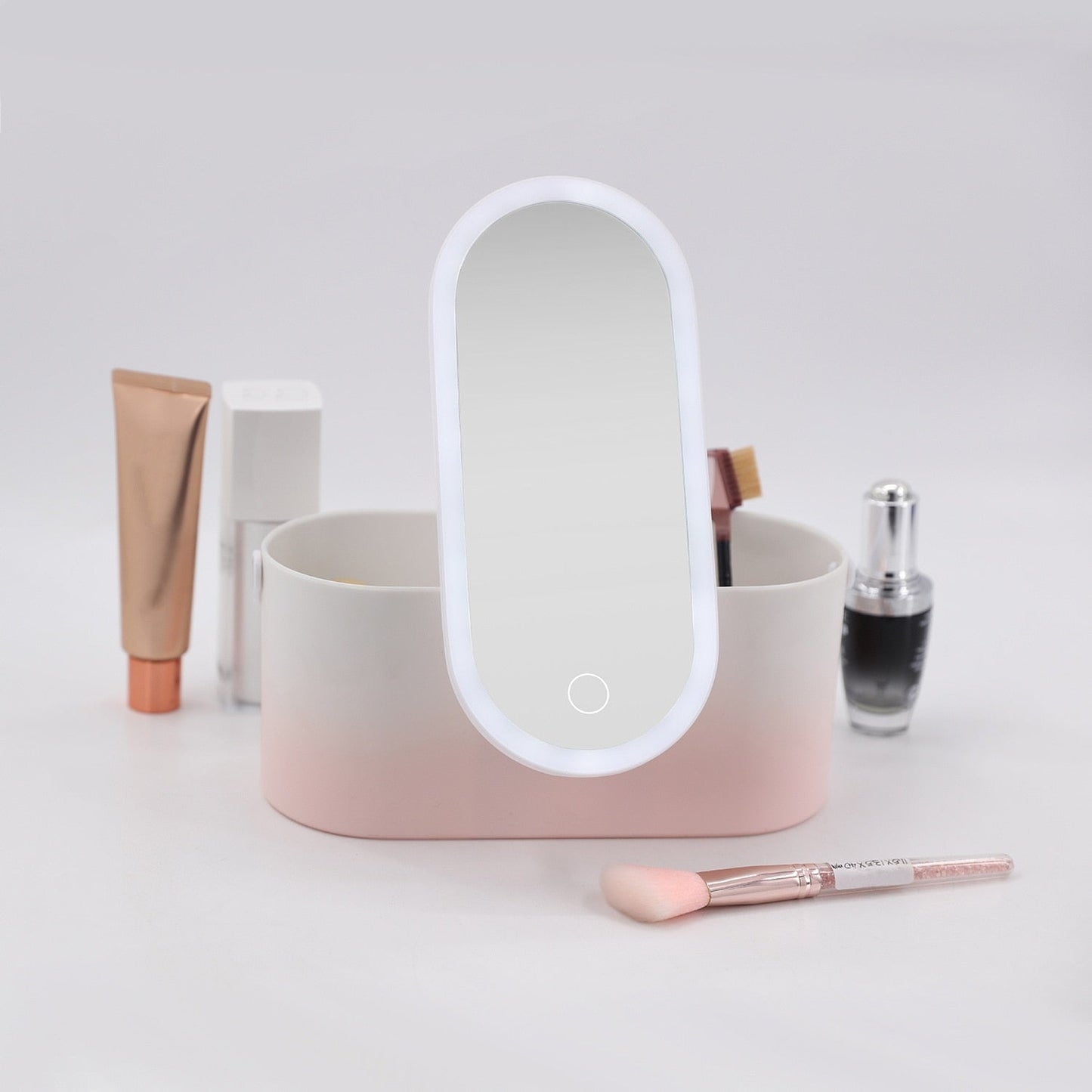 BEAUTY BOX - CONTENITORE SMART PER TRUCCHI CON SPECCHIO LED